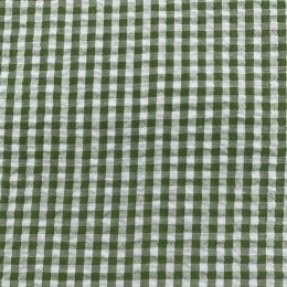 Classic Seersucker Fabric | Green