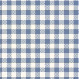 Country Comforts Flannel Lewis & Irene | Breezy Blue Buffalo Check
