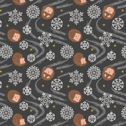 Christmas In Bluebell Wood Lewis & Irene | Snowflake Hedgehog Night Time