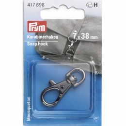 Snap Hook, 7x38mm Gunmetal Grey | Prym