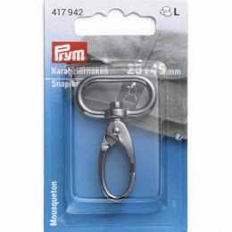 Snap Hook, 25x45mm Gunmetal Grey | Prym