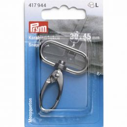 Snap Hook, 30x45mm Gunmetal Grey | Prym