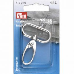 Snap Hook, 30x45mm Silver | Prym