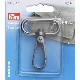 Snap Hook, 40x60mm Gunmetal | Prym