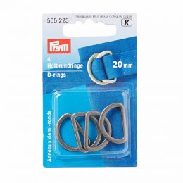 D Rings 20mm | Antique Silver | Prym