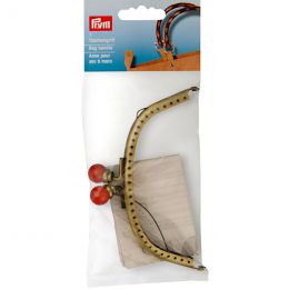 Bag Fastening Alegra Brushed Brass | Prym