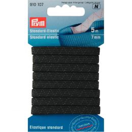 Classic Elastic, 7mm Black - 5m | Prym