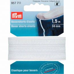 Boxer Short Elastic, 30mm Natural | Prym