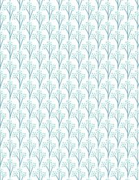 Windsong Meadow Fabric | Trees All Over White