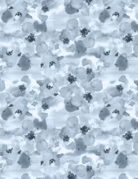 Enchantment Fabric | Packed Floral Blue