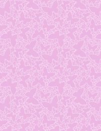 Winged Whisper Fabric | Butterfly Tonal Pink