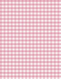 Blush Garden Fabric | Gingham Pink