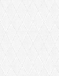 Diamond Dots Extra Wide Fabric | White On White