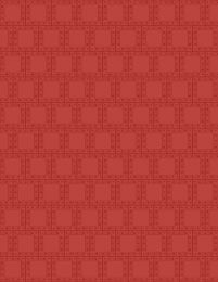 Alpha-Bots Fabric | Tonal Steel Boxes Red