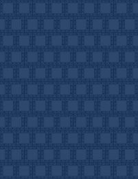 Alpha-Bots Fabric | Tonal Steel Boxes Navy