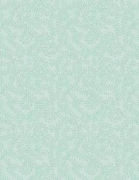 Blissful Fabric | Scroll Teal