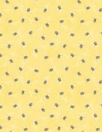 In Bloom Fabric | Bee Toss Yellow