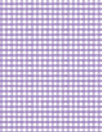 In Bloom Fabric | Gingham Purple
