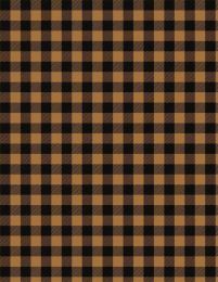 Down By The Lake Fabric | Buffalo Check Brown