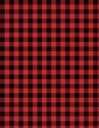 Down By The Lake Fabric | Buffalo Check Red