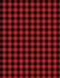 Down By The Lake Fabric | Buffalo Check Red