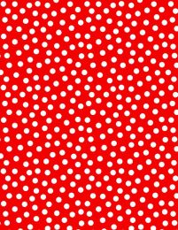 On The Dot Fabric | Red