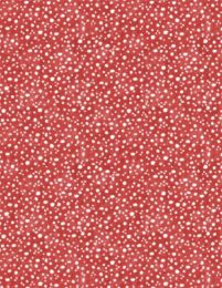 Gnome & Garden Fabric | Mushroom Dots Red