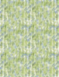 Among The Branches Fabric | Paint Texture White/Green