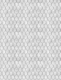 Proud Rooster Fabric | Chicken Wire Grey