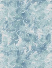 Paradise Bay Fabric | Water Texture Light Blue