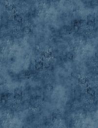 Venetian Texture Extra Wide Fabric | Denim