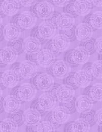 Circle Burst Fabric | Light Purple