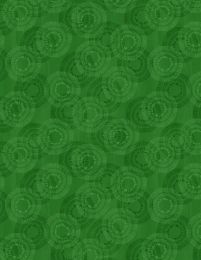Circle Burst Fabric | Green