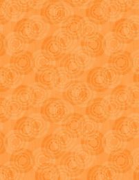 Circle Burst Fabric | Orange