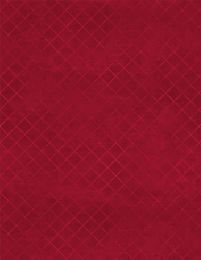 Trellis Extra Wide Fabric | Red