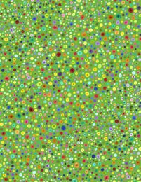 Glass Beads Fabric | Kiwi Green