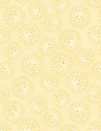 Reach For The Stars Fabric | Sun Toss Yellow