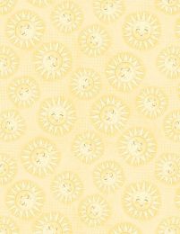 Reach For The Stars Fabric | Sun Toss Yellow