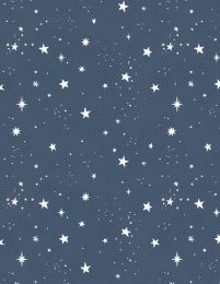 Reach For The Stars Fabric | Stars All Over Navy