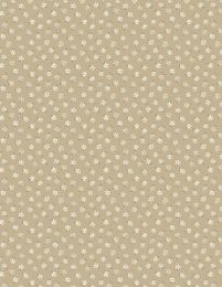Lockwood Manor Fabric | Tiny Floral Tan