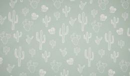 Heavy Canvas Print | Cactus Mint