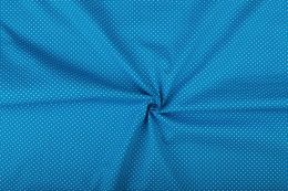 Stitch It, Cotton Print Fabric | Small Dot Aqua