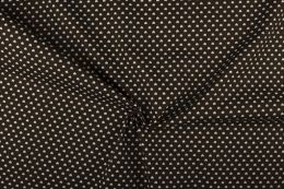 Stitch It, Cotton Print Fabric | Mini Heart Brown