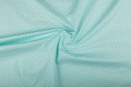 Stitch It, Cotton Print Fabric | Mini Heart Mint