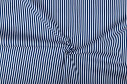 Stitch It, Cotton Print Fabric | Stripe Cobalt