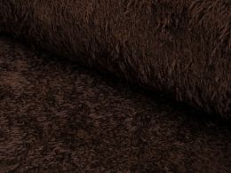 Curly Teddy Faux Fur | Brown