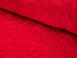 Curly Teddy Faux Fur | Red