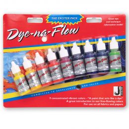 Dye-Na-Flow Paint, Exciter Pack - 9