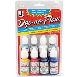 Dye-Na-Flow Paint, Exciter Pack - 8