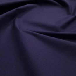 Classic Polycotton Fabric | French Navy